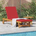 vidaXL Sezlong Maro 199 x 63 x 85 cm Lemn Solid de Acacia GartenMobel Dekor (4105539)