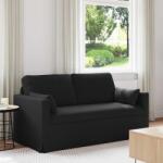 vidaXL Canapea Negru 160 x 78 x 80 cm Metal GartenMobel Dekor (42024364) Canapea