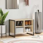 vidaXL Dulap pentru pantofi Sonoma 60 x 35 x 44 cm Lemn compozit GartenMobel Dekor (886457) Pantofar