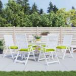 vidaXL Perne de scaun 6 buc. verde deschis 50x50x7 cm textil oxford GartenMobel Dekor (361542)