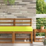 vidaXL Perna pentru canapea de exterior Verde 60 x 60 x 8 cm Poliester GartenMobel Dekor (900698)