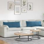 vidaXL Perne pentru canapea 2 pcs albastru 120 x 40 cm GartenMobel Dekor (42013798)