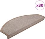 vidaXL Covorase pentru scari, 30 buc. , 65x24x4 cm, maro deschis, semirotunde, mari GartenMobel Dekor (3365751) Covor
