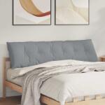 vidaXL Perna pentru spate Gri deschis 180 x 19 x 50 cm tesatura GartenMobel Dekor (42014916)