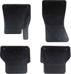 vidaXL Covor pentru masina 4 pcs Negru Cauciuc GartenMobel Dekor (42029103)
