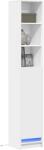 vidaXL Dulap cu LED, alb, 36x32, 5x200 cm, lemn prelucrat GartenMobel Dekor (852124) Comoda