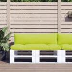 vidaXL Perne de paleti, 2 buc, verde aprins, material textil GartenMobel Dekor (360933)
