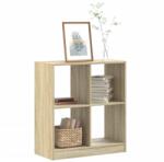 vidaXL Biblioteca, stejar sonoma, 68, 5x32x75 cm, lemn prelucrat GartenMobel Dekor (852809) Biblioteca