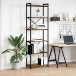vidaXL Biblioteca Lemn vechi 60 x 30 x 188 cm Lemn compozit GartenMobel Dekor (868381) Biblioteca
