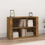 vidaXL Servanta, stejar fumuriu, 80x30x54 cm, lemn prelucrat GartenMobel Dekor (819481) Comoda