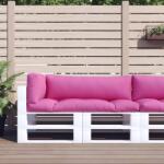 vidaXL Perne pentru paleti, 3 buc. , roz, tesatura oxford GartenMobel Dekor (360964)