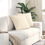 vidaXL Perne pentru canapea 2 pcs Crem 50 x 50 cm GartenMobel Dekor (42013991)