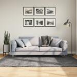 vidaXL Covor HUARTE, fir scurt, moale si lavabil, antracit, 140x200 cm GartenMobel Dekor (375001) Covor