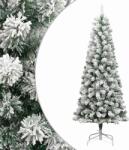 vidaXL Brad de Craciun artificial cu balamale si zapada pufoasa 180 cm GartenMobel Dekor (358381)