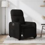 vidaXL Fotoliu rabatabil electric, negru, material textil GartenMobel Dekor (3206779)