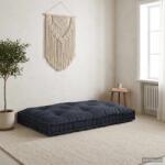 vidaXL Perna pentru canapea pe palet Antracit 120 x 80 x 12 cm GartenMobel Dekor (4019085)