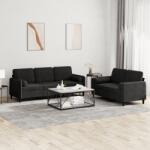 vidaXL Set canapea cu perne, 2 piese, roz, catifea GartenMobel Dekor (3202039) Canapea