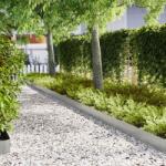 vidaXL Margine pentru gazon 50 pcs Argintiu 100 x 0.05 x 20 cm GartenMobel Dekor (3335779)
