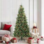 vidaXL Brad de Craciun artificial cu ramuri articulare Verde 180 cm GartenMobel Dekor (3397415)