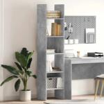 vidaXL Biblioteca, gri beton, 40x35x180 cm, lemn prelucrat GartenMobel Dekor (803402) Biblioteca