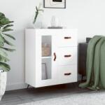 vidaXL Servanta, alb, 69, 5x34x90 cm, lemn compozit GartenMobel Dekor (828012) Comoda