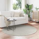 vidaXL Covor rotund Palmeras verde Ø200 cm, poliester, antiderapant (42022608) Covor