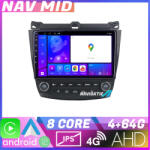 Edotec Navigatie Honda Accord 2004-2008 Android 12, 4GB RAM, 64GB, CarPlay (NAV2-10-4+64|K-ACCORD)