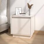 vidaXL Noptiera, alb, 40x30x40 cm, lemn masiv de pin GartenMobel Dekor (813307)