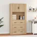 vidaXL Dulap înalt, stejar sonoma, lemn prelucrat GartenMobel Dekor (3185386) Comoda