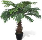 vidaXL Palmier artificial realist Cycus, cu ghiveci, 80 cm GartenMobel Dekor (241354)
