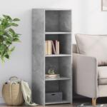 vidaXL Dulap înalt, gri beton, 40x41x124 cm, lemn prelucrat GartenMobel Dekor (846386) Comoda