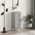 vidaXL Servanta, gri sonoma, 34, 5x34x90 cm, lemn compozit GartenMobel Dekor (830458) Comoda