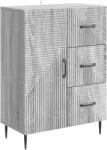 vidaXL Bufet cu sertar Sonoma gri 66 x 34, 5 x 89, 5 cm Lemn prelucrat GartenMobel Dekor (894861) Comoda