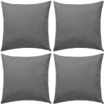 vidaXL Perne de exterior, 4 buc. , gri, 45 x 45 cm GartenMobel Dekor (132303)