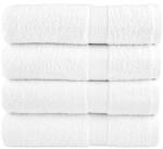 vidaXL Prosoape de maini premium SOLUND 4 buc alb 50x100cm 600gsm GartenMobel Dekor (137125) Prosop