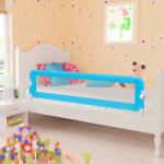 vidaXL Balustrada protectie pat copii, albastru, 120x42 cm, poliester GartenMobel Dekor (10172)