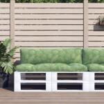 vidaXL Perne pentru paleti, 2 buc. , model de frunze, tesatura oxford GartenMobel Dekor (360941)