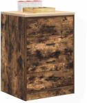 vidaXL Dulap de depozitare pentru garaj stejar afumat 60x51x85 cm GartenMobel Dekor (860602) Comoda