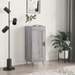 vidaXL Servanta, gri sonoma, 34, 5x34x90 cm, lemn compozit GartenMobel Dekor (830418) Comoda