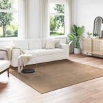 vidaXL Covor patrat maro natural 240x240 cm, antiderapant, pentru interior (42022530) Covor