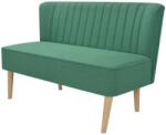 vidaXL Canapea din material textil, 117 x 55, 5 x 77 cm, verde GartenMobel Dekor (244073) Canapea