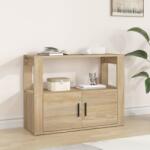 vidaXL Servanta, stejar sonoma, 80x30x60 cm, lemn compozit GartenMobel Dekor (819455) Comoda