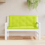 vidaXL Perne banca de gradina 2 buc. , verde aprins, tesatura oxford GartenMobel Dekor (361689)