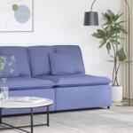 vidaXL Modul central canapea modulara cu perne, albastru jeans, 100 cm GartenMobel Dekor (4104427) Canapea