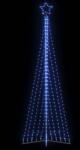 vidaXL Pom de Craciun LED 495 LED-uri Albastru 300, 5 cm GartenMobel Dekor (4016438)