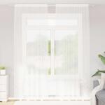 vidaXL Cortina din Dantela cu perdele Alb 300 x 150 cm Poliester GartenMobel Dekor (4107877)
