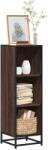 vidaXL Biblioteca, stejar maro, 33, 5x33x107, 5 cm, lemn prelucrat GartenMobel Dekor (849158) Biblioteca