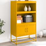 vidaXL Dulap înalt, alb, 68, 5x38, 5x107 cm, otel GartenMobel Dekor (846511) Comoda