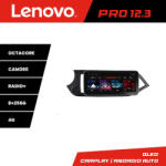 Lenovo Navigatie Kia Picanto 2011-2015 Lenovo PRO 12.3 inch QLED 8GB+256GB 4G (KIT-217+PRO-12.3-8+256)