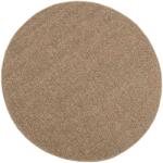 vidaXL Covor rotund maro natural Ø160 cm, antiderapant, pentru interior (42022532) Covor